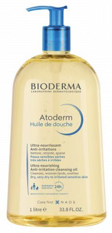 Foto produk BIODERMA, Atoderm huile de douche 1L, shower oil untuk kulit kering