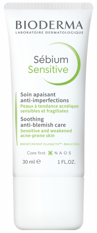 Foto produk BIODERMA, Sebium Sensitive 30ml, perawatan untuk kulit berjerawat