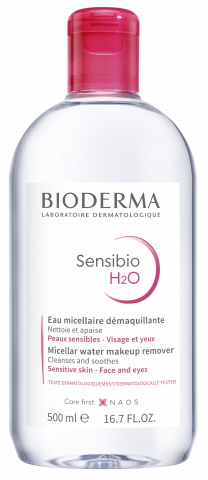 Foto produk BIODERMA, Sensibio H2O 500ml, Micellar water untuk kulit sensitif