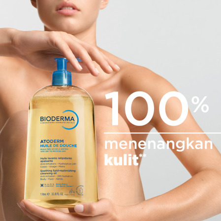 Bioderma Atoderm Huile de Douche Uji Klinis Visual
